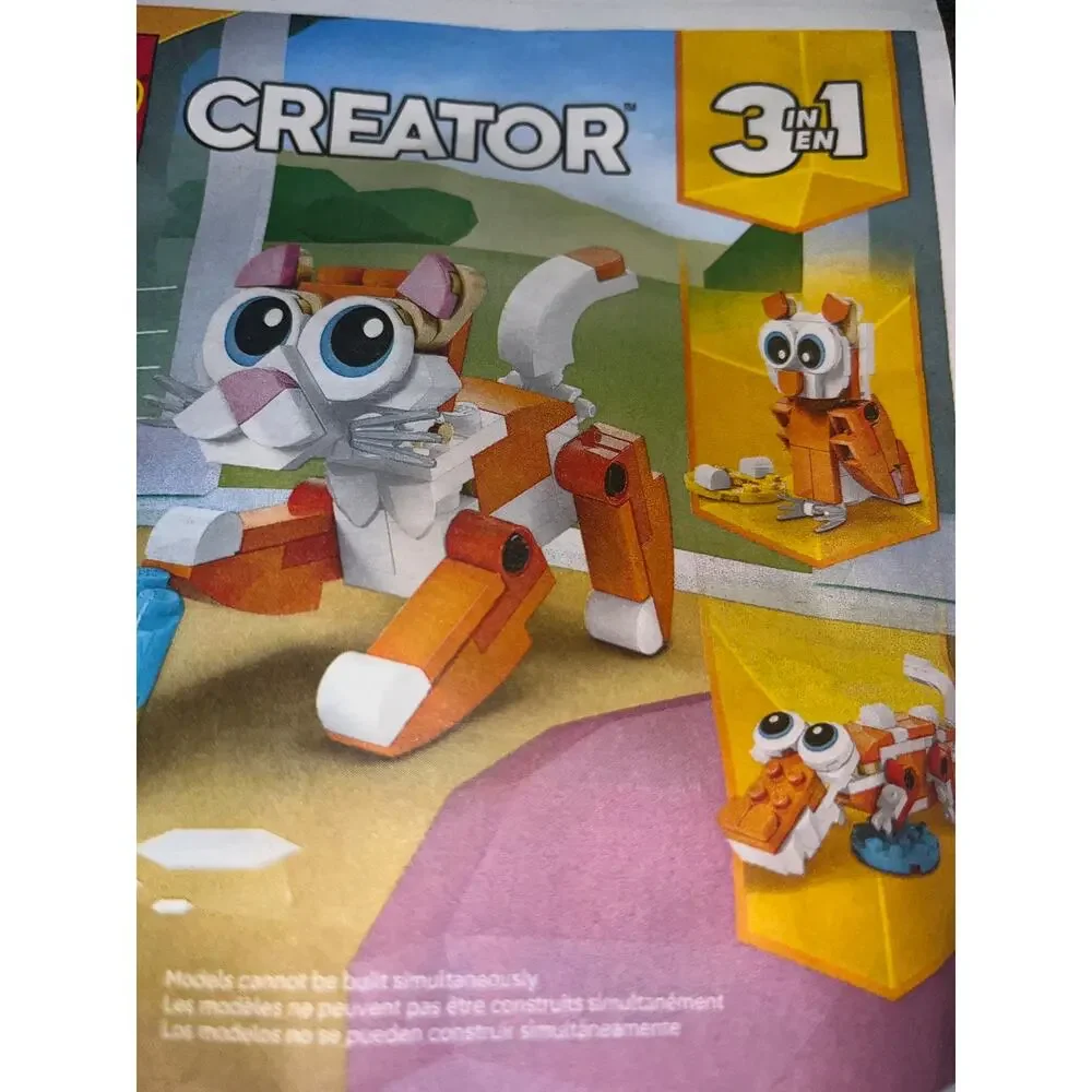 LEGO Creator 3-in-1 Orange Cat (30714) set - Picture 2 of 3